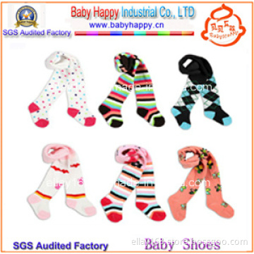 2014 Latest Design 100% Cotton Fabric Baby Leggings